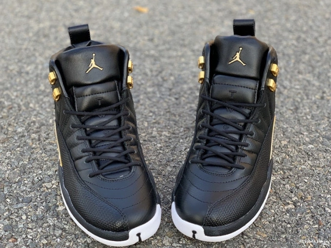 Black 'Reptile' Air Metallic Gold-White 12 AO6068-007 Jordan Retro 0801